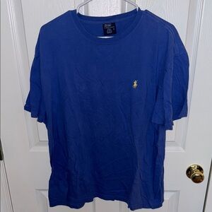 Polo by Ralph Lauren Men's Blue T-Shirt